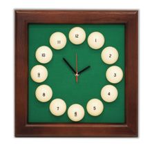 Часы Квадрат пирамида ясень/сукно (№11,Manchester 45 Yellow green ш1,98м)