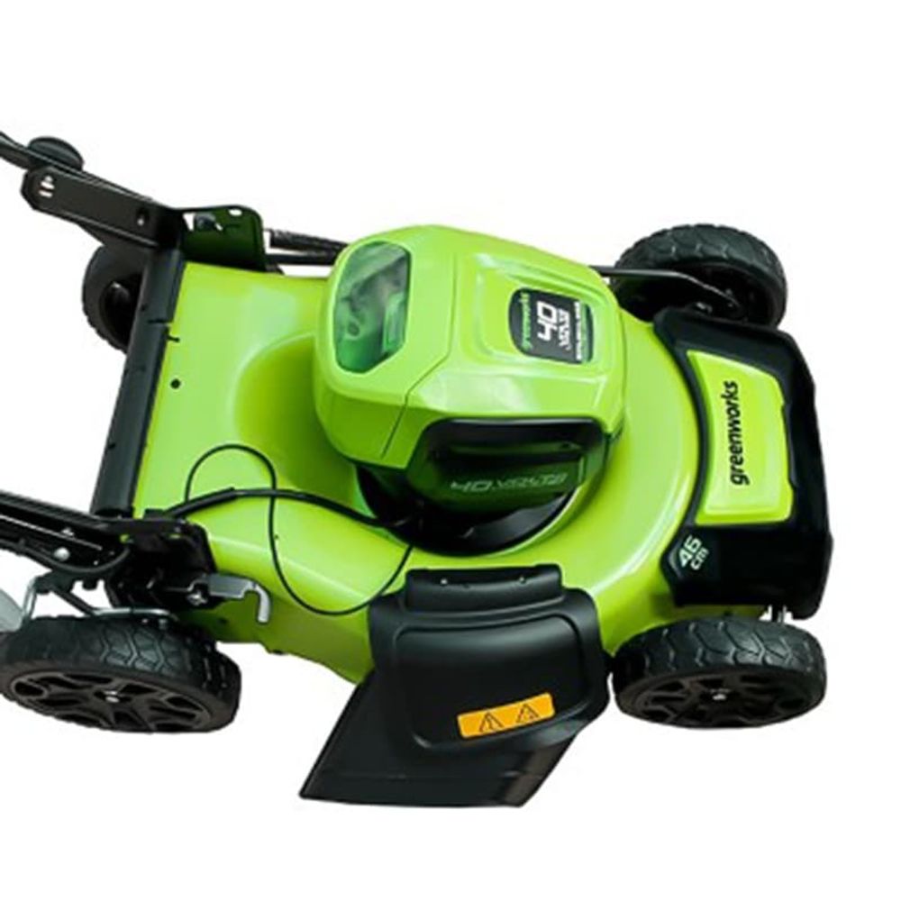 Аккумуляторная газонокосилка Greenworks GD40LM46HP, 2514407. 40v, 46 см, без АКБ и ЗУ