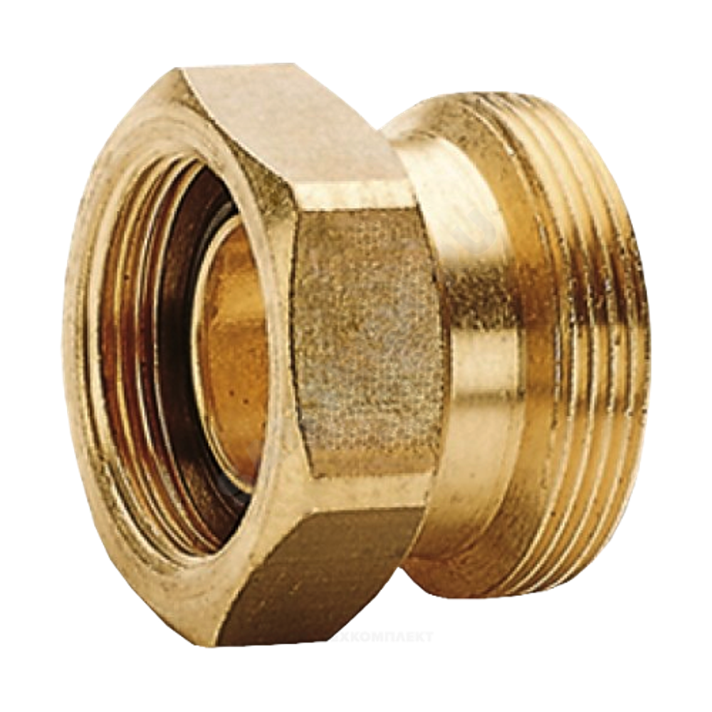 Переходник резьбовой Дн 18х3/4" под евроконус R178R Giacomini R178RY013