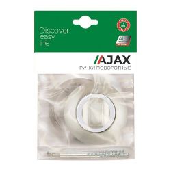 Ручка поворотная AJAX BK6 JR SN/CP-3 мат.никель/хром /41393/