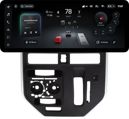 Магнитола для Toyota Tank, Roomy, Daihatsu Thor, Subaru Justy 2016-2020 (кондиционер) - Teyes CC4PRO монитор 12.3" 2K QLED + рамка 10, Android 13, Быстрейшая, Snapdragon 778G, ИИ, CarPlay, DSP, 4G SIM-слот