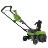 Снегоуборщик аккумуляторный Greenworks Арт. 2603407UB, 40V, 51 см, бесщеточный, с 1хАКБ 4 Ач и ЗУ — фото 4