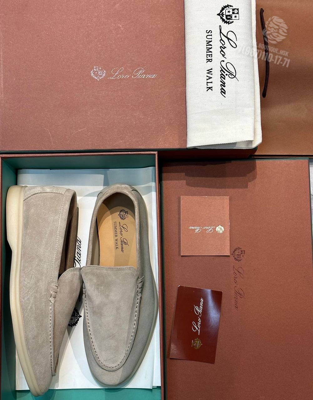 Лоферы Loro Piana Summer Walk