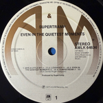 Supertramp ‎– Even In The Quietest Moments (Голландия 1977г.)