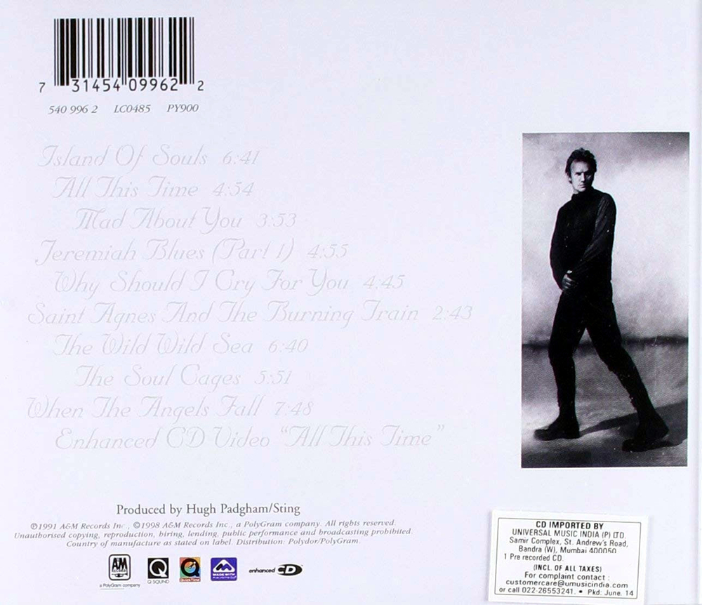 Sting / The Soul Cages (CD)
