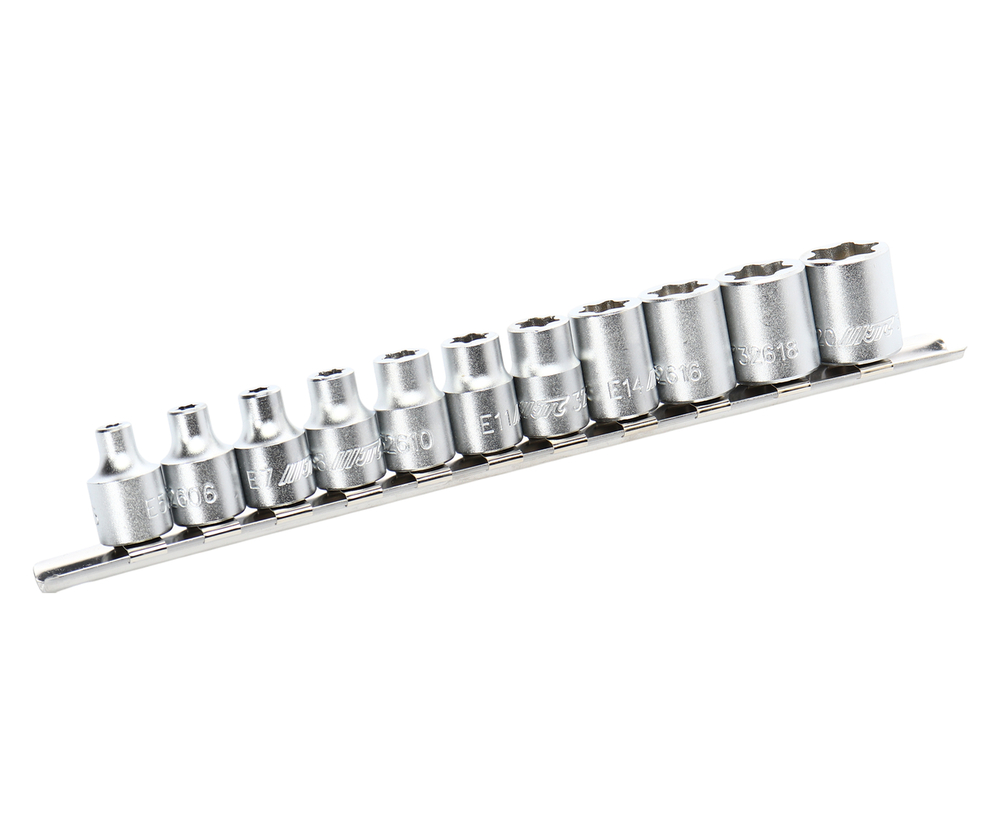 Набор головок STAR SOCHET 3/8" E5-E20 11 предметов JTC