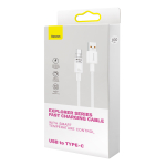 USB-A - USB-C Кабель Baseus Explorer STC Charging+Data 100W 1m - White