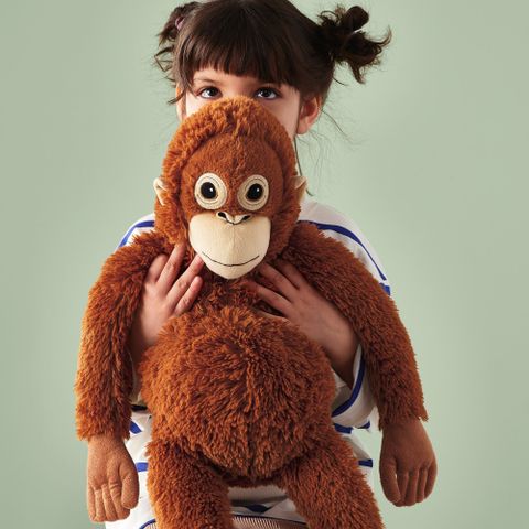 Мягкая игрушка IKEA DJUNGELSKOG (ДЬЮНГЕЛЬСКОГ), Обезьяна