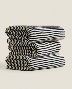 Полотенце для лица и рук из хлопка Zara Home, фото 4