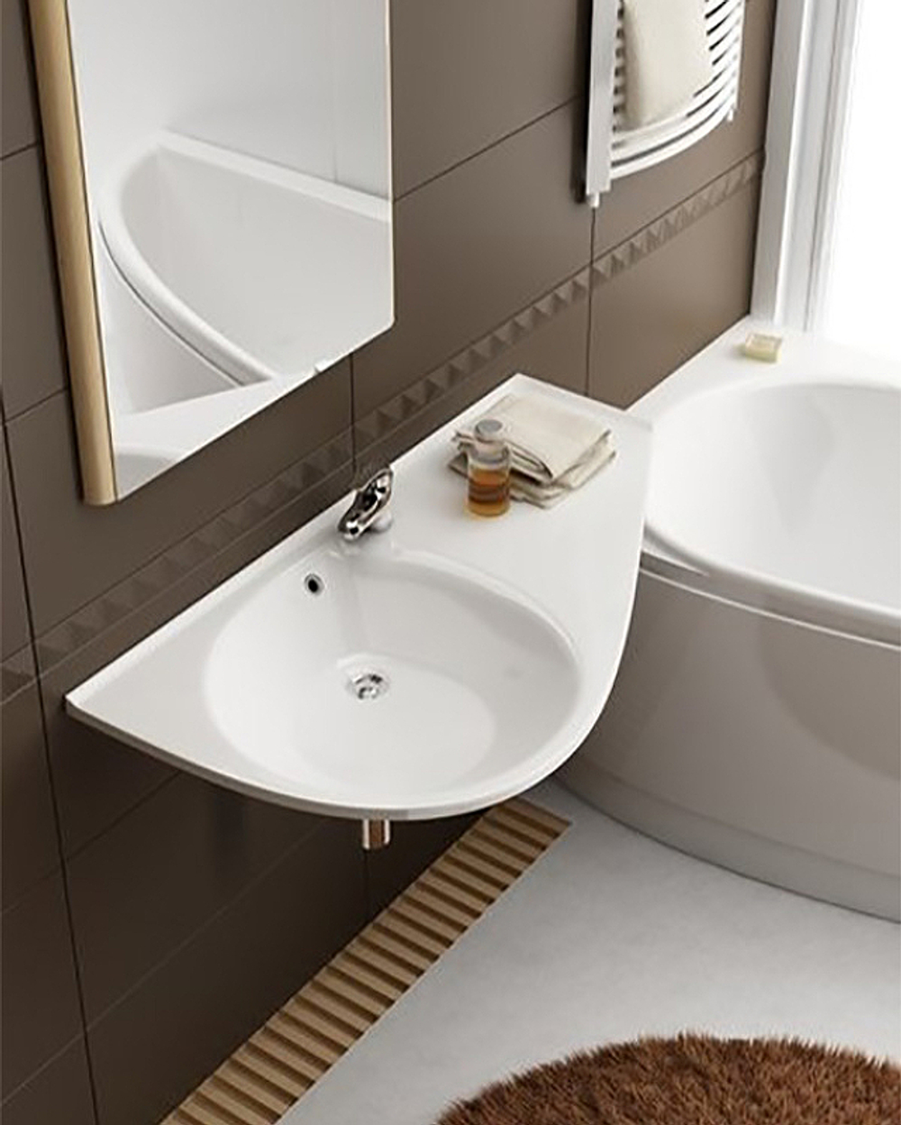 Раковина Ravak Avocado Comfort 95 P XJ9P1100000 Белая