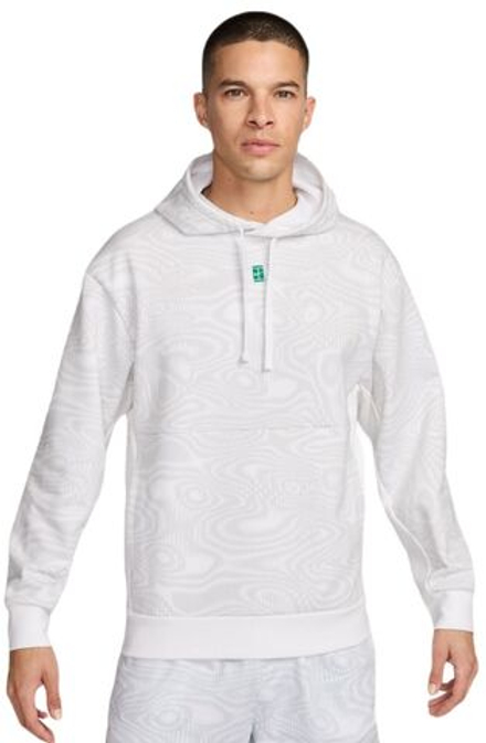 Куртка теннисная Nike Court Heritage Dri-Fit Fleece - white/white