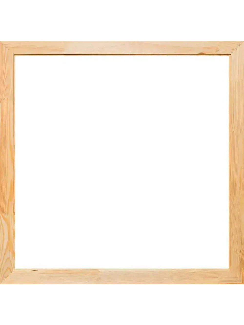Деревянная рама 95x95 для картин на подрамнике сеч. 60x18