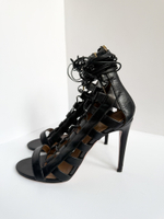 Кожаные босоножки Aquazzura, 40