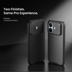 Чехол прозрачный тонированный с защитой камеры на Xiaomi Redmi Note 17 Pro, серия CamShield Pro (Transparent) от Nillkin