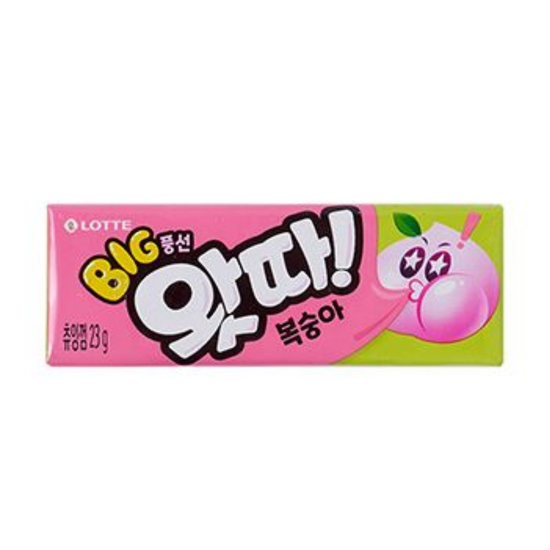 Жевательная резинка Lotte WHATTA PEACH, 23г