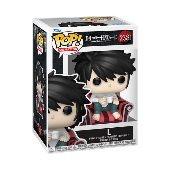 Фигурка Funko POP! Animation Death Note L (2381) 93291 — фото производителя