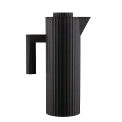 Alessi Термокувшин Plisse 1л черный MDL12 B