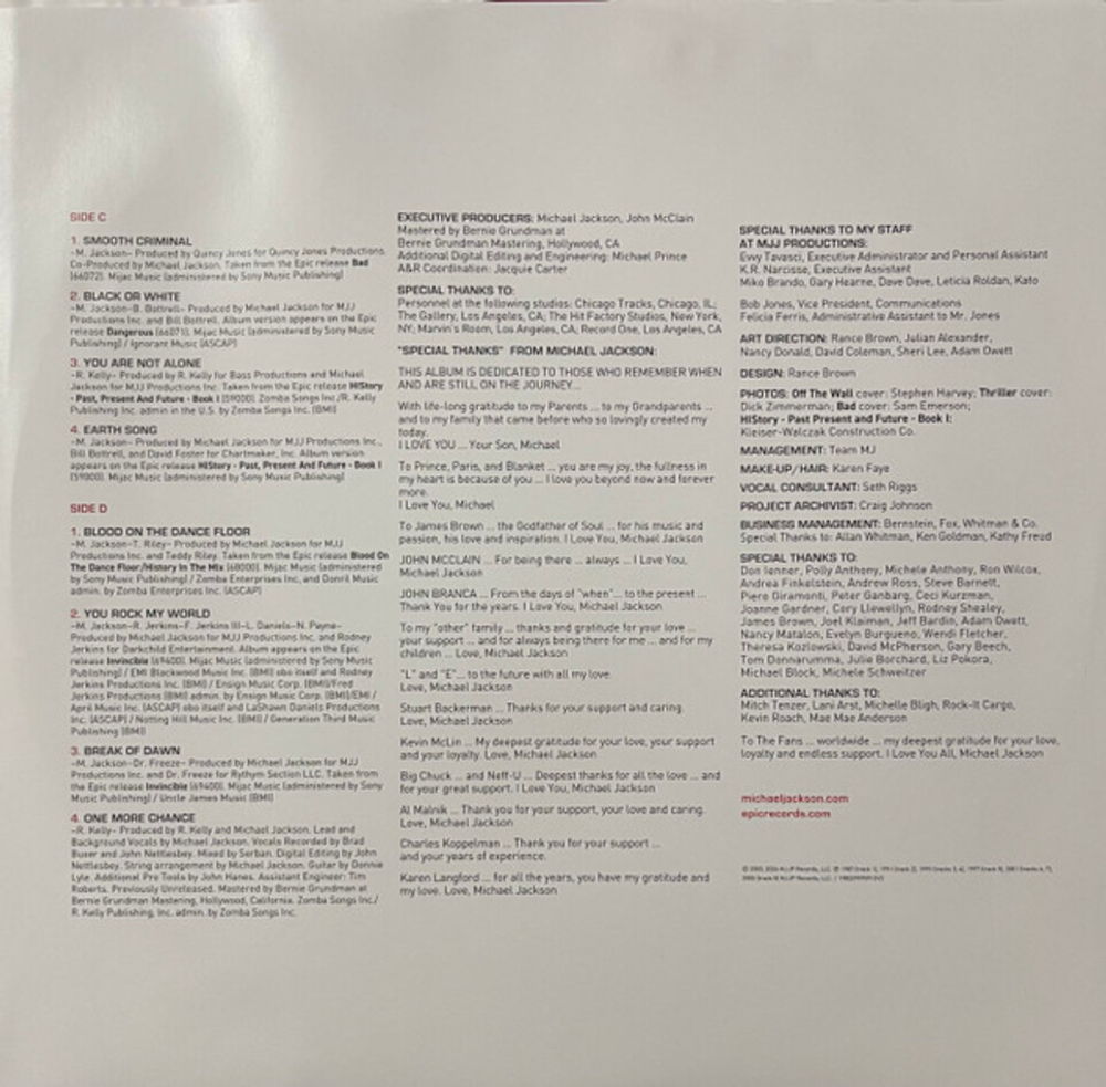 Michael Jackson / Number Ones (Limited Edition)(Coloured Vinyl)(2LP)