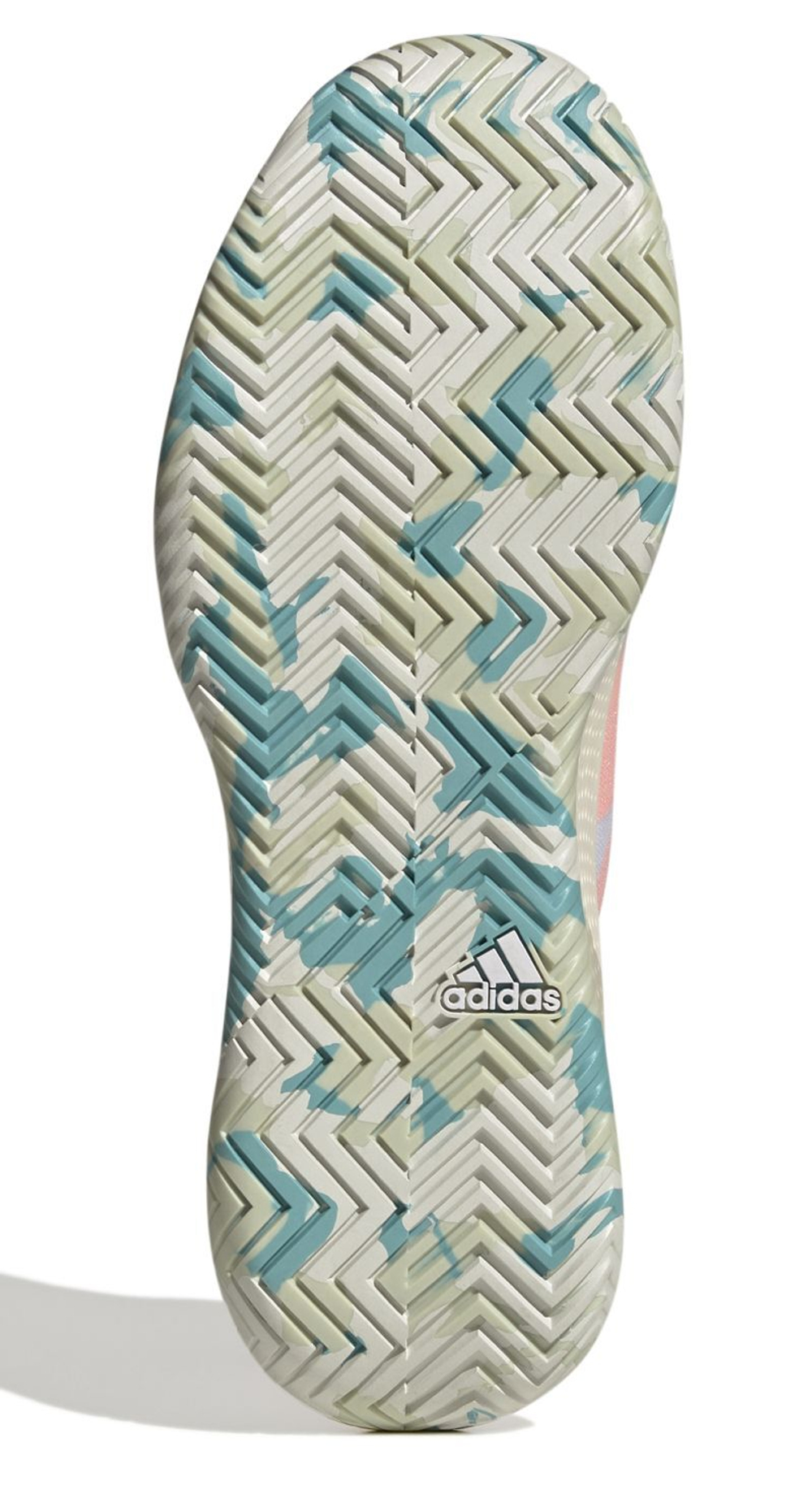 Мужские кроссовки теннисные Adidas Defiant Speed M - cloud white/cloud white/pulse blue