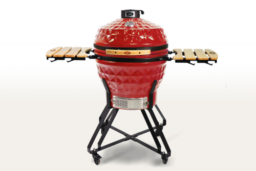 Керамический гриль-барбекю Start Grill 24 дюйма, красный, 61 см