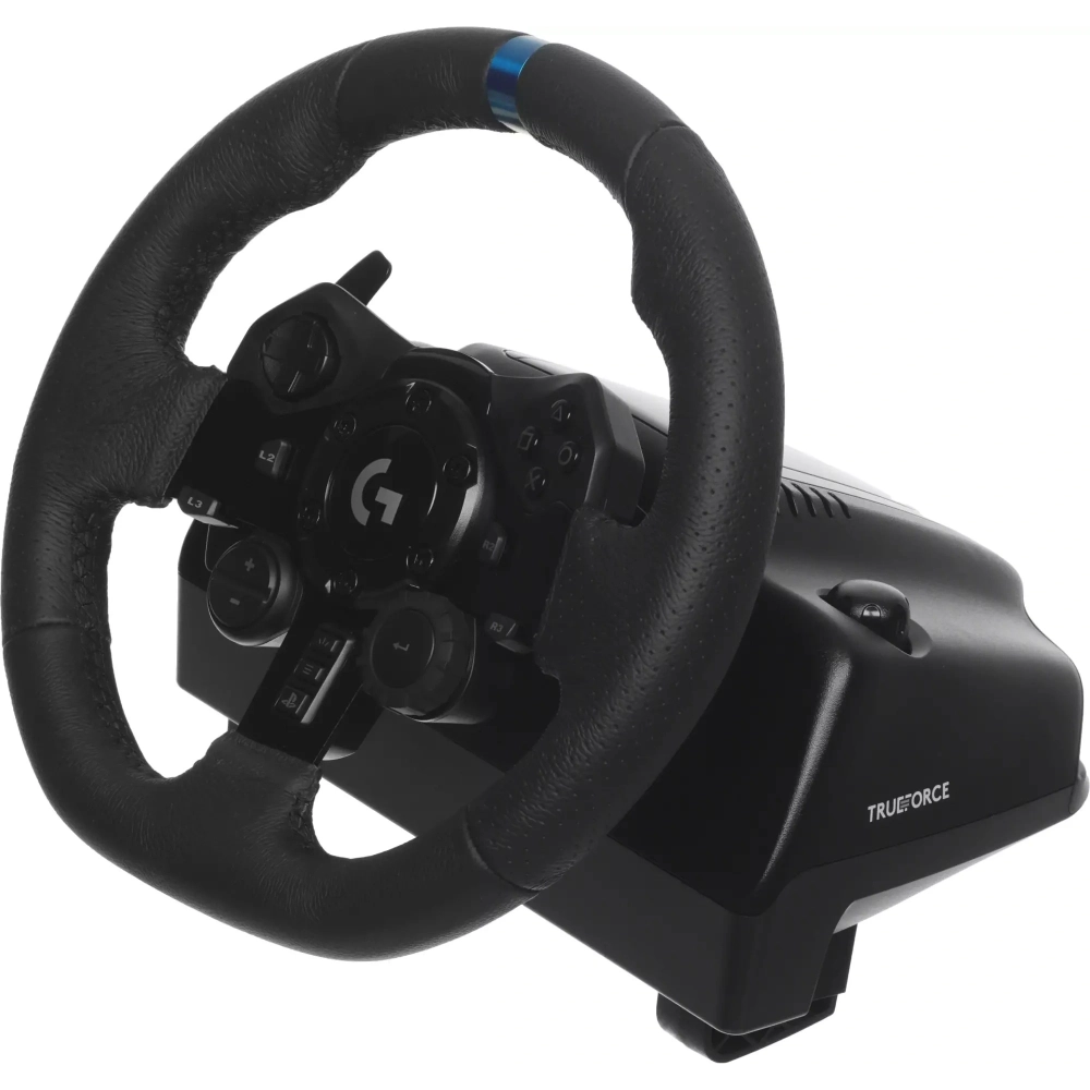 Руль Logitech G923 10кноп. (с педалями) черный (941-000165)
