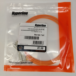 Волоконно-оптический шнур Hyperline FC-D2-50-SC/PR-SC/PR-H-3M-LSZH-OR патч-корд