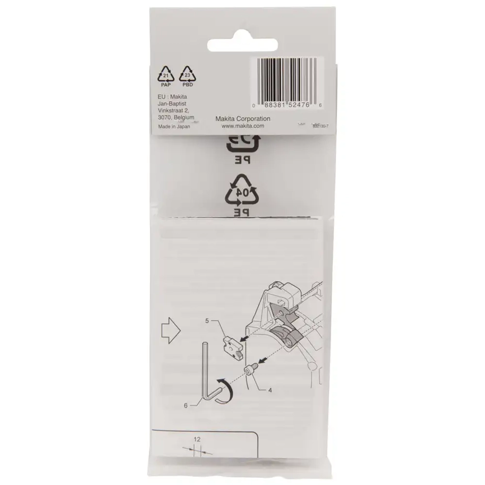 Комплект ножей для шпилек M6 Makita 199087-8