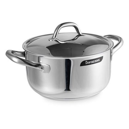 Кастрюля с крышкой Barazzoni Chef line 3.8 л 22см