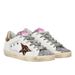 Кеды Golden Goose 'Superstar' Leather-trimmed