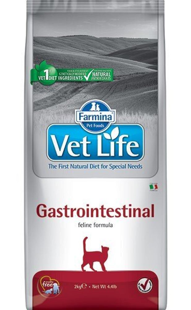 Сухой корм Farmina GASTROINTESTINAL для кошек при заболеваниях ЖКТ 5 кг Сухой корм Farmina GASTROINTESTINAL для кошек при заболеваниях ЖКТ 5 кг