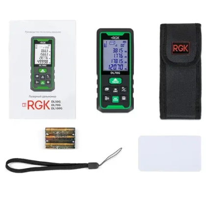 Лазерный дальномер-рулетка DL70G RGK 778183