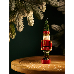 Свеча декоративная 25.5см Tkano New Year Essential Nutcracker