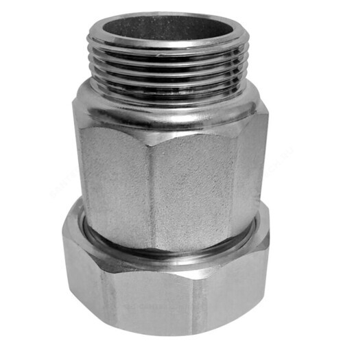 Муфта сталь оц Ду 50 (2") НР/обжим Дн 56,4-58,0 SantechSystems