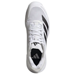 Мужские теннисные кроссовки Adidas Defiant Speed 2 M Clay - footwear white/core black/green one