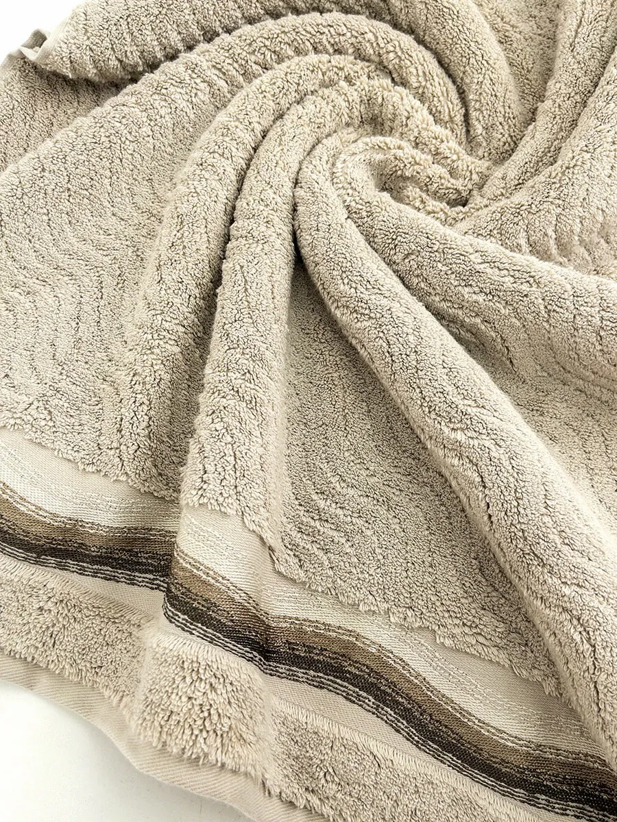 PUPİLLA COLLECTİON Набор Полотенец GOKKUSAGI 70*140 4пр. 100% Хлопок — фото 3