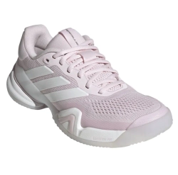 Женские Кроссовки теннисные Adidas Barricade 14 W Clay - cloud white/cloud white/distant pink