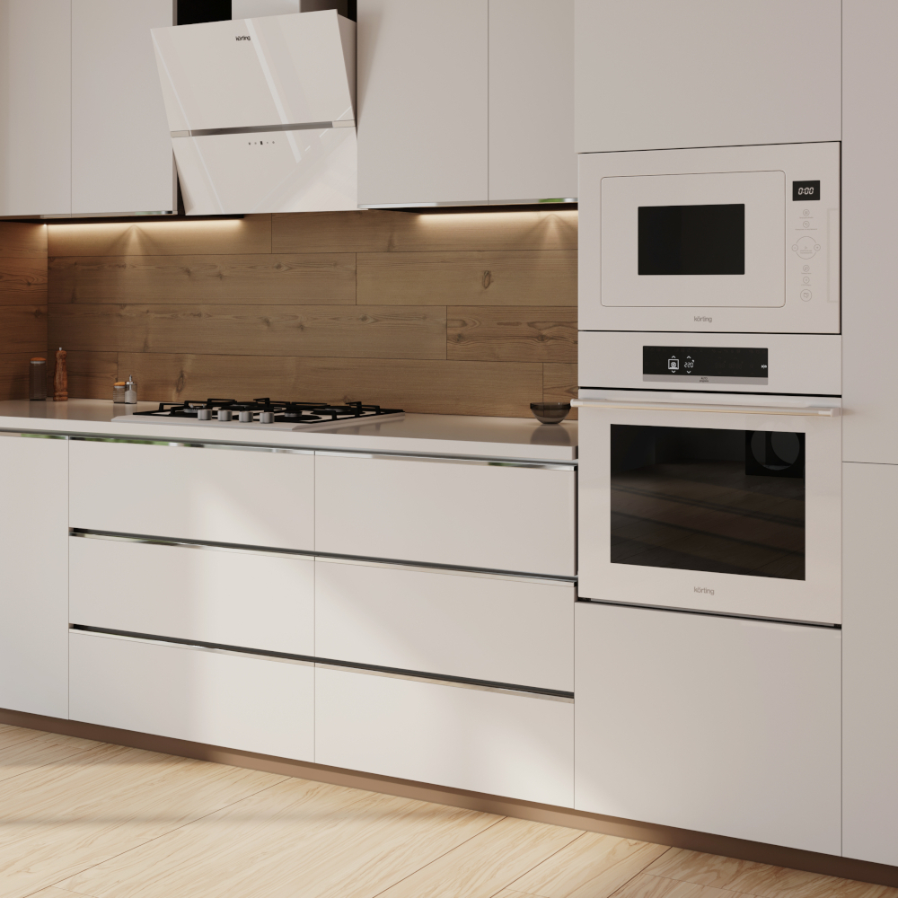 Наклонная вытяжка Korting KHC 69080 GW фото 2