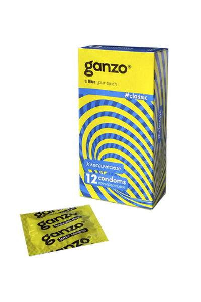 Презервативы Ganzo Classic Классические с обильной смазкой № 12