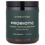Cymbiotika, Пробиотик, 50 млрд КОЕ, 90 капсул