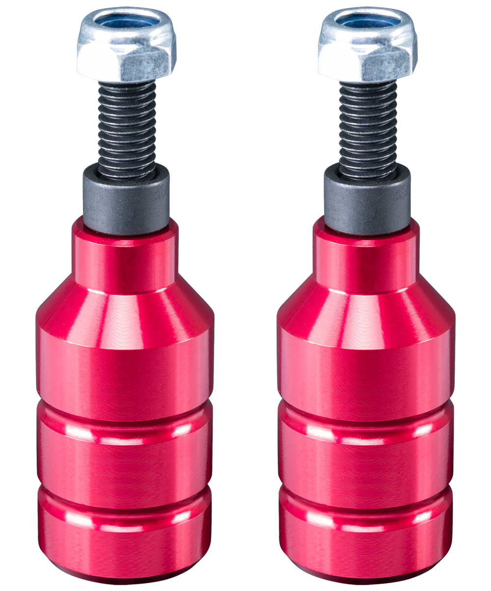 Набор пегов для трюкового самоката Drop Alu Red, 2 шт.