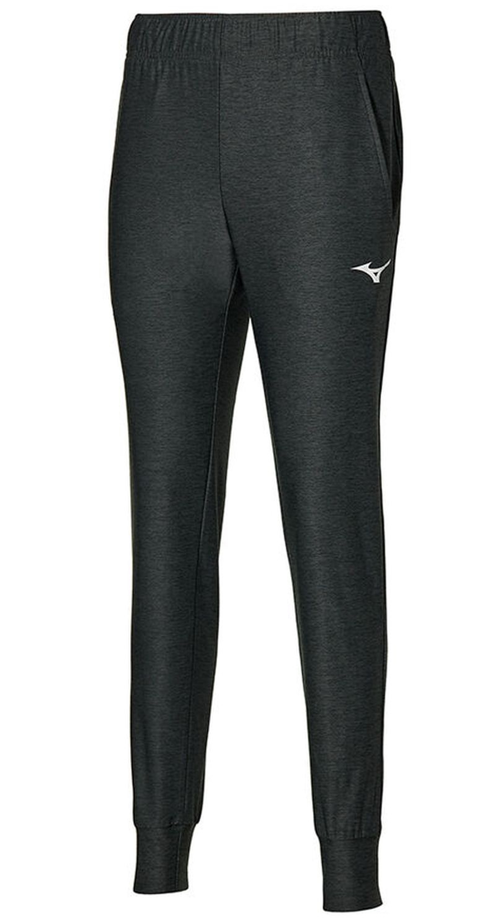 Женские теннисные брюки Mizuno Training Pant - black melange