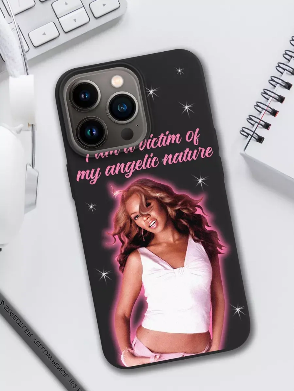 Чехол на iPhone 14 Pro Max с 3D принтом