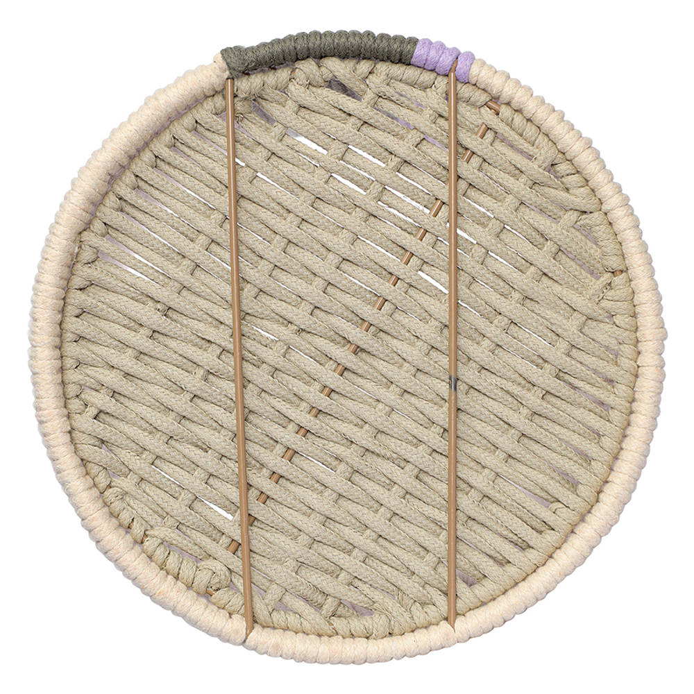 Корзина плетеная Tkano Conga Grey Ethnic tk24-st_ba0032