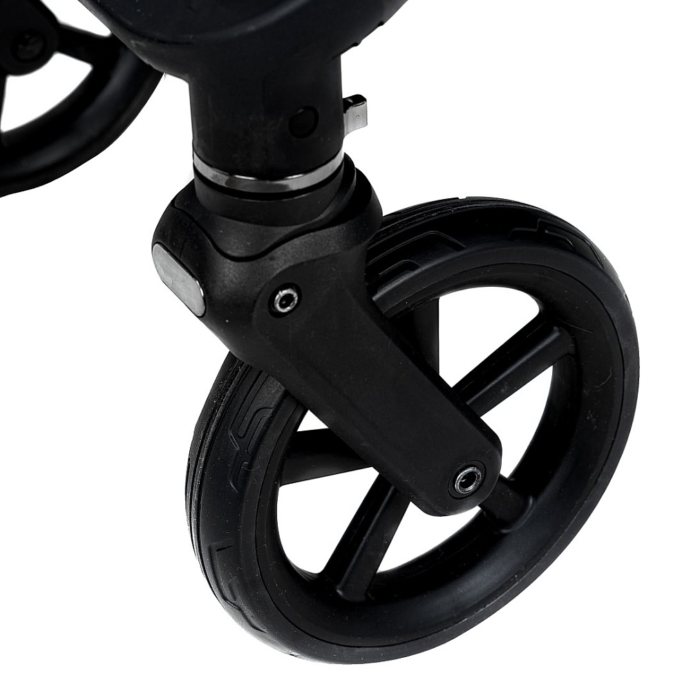 Детская коляска Pituso Teffy 4 в 1 с автокреслом Baesa Black с базой Hazel/Graphite
