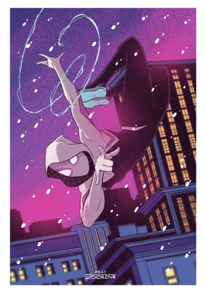 Открытка «Spider-Gwen»