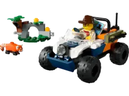 Конструктор LEGO City 60424 Миссия Красной панды на квадроцикле "Исследователь джунглей"