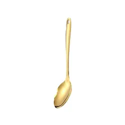 Ложка гарнирная для раздачи 27,5 см Oval Tip нерж. цвет золото PVD P.L. Proff Cuisine