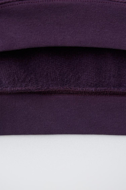 ZARA - FRUIT OF THE LOOM™ ТОЛСТОВКА С ПРИНТОМ, ФИОЛЕТОВЫЙ
