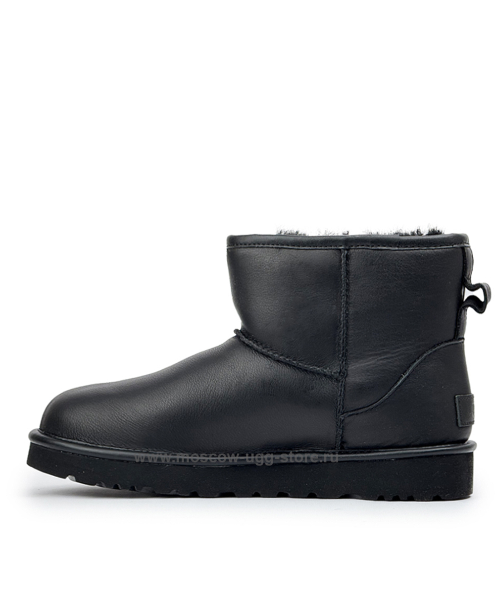 MENS MINI LEATHER Black
