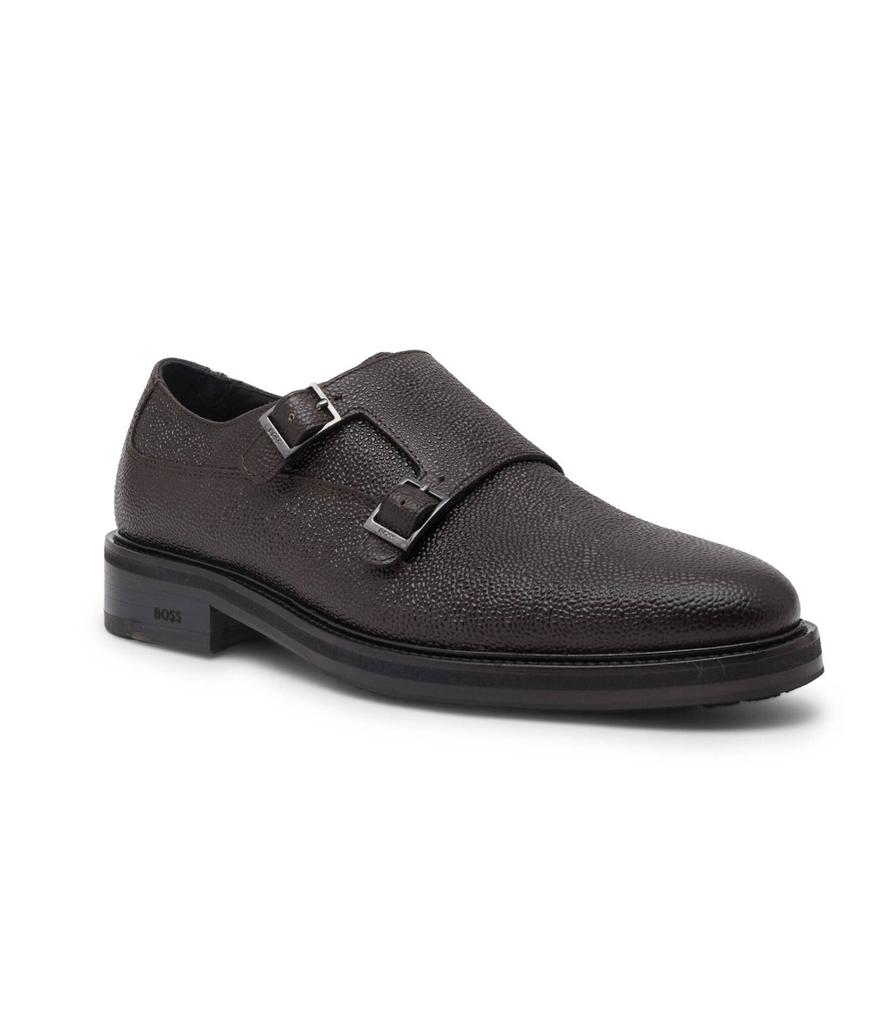 Кожаные монки larry-l BOSS BLACK - коричневый(50503578)